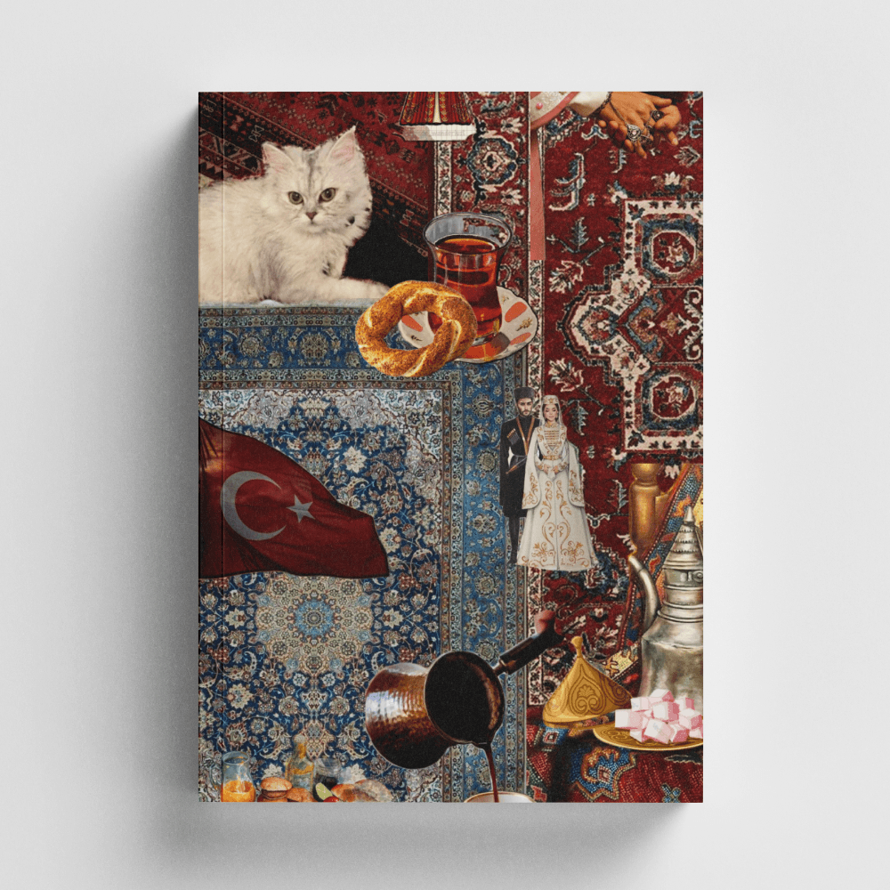 Kolaj Serisi 28- Bir Osmanlı Güncesi Defter