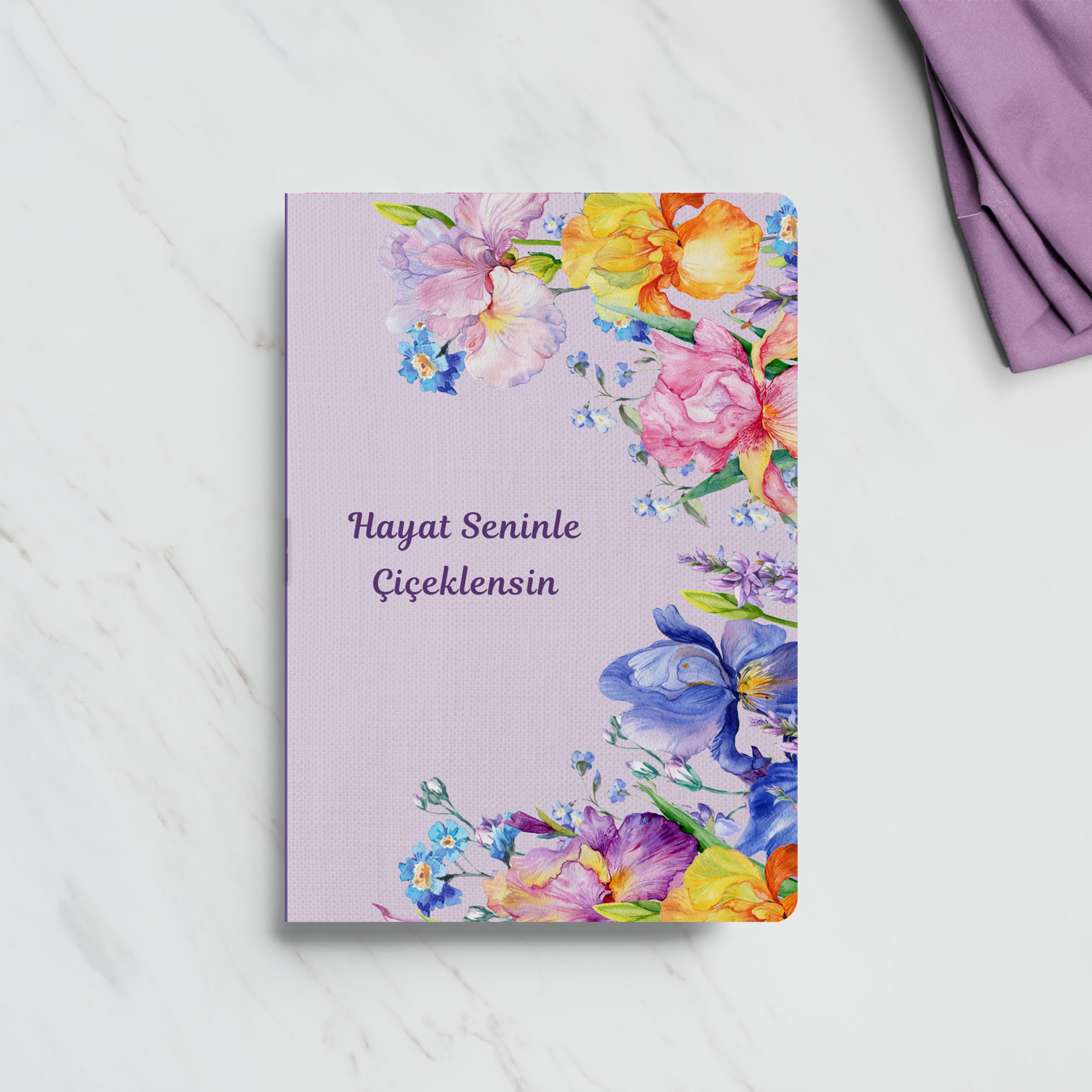 Hayat Seninle Çiçeklensin Mini Defter