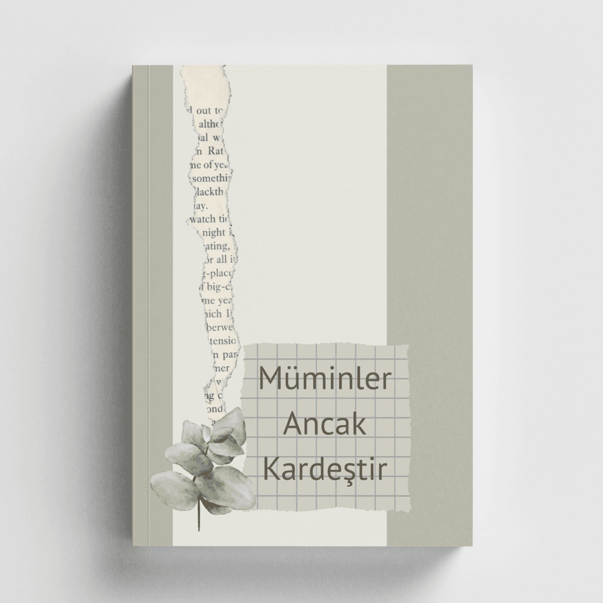 Müminler Ancak Kardeştir İslami Defter (Ayet-Hadisli)