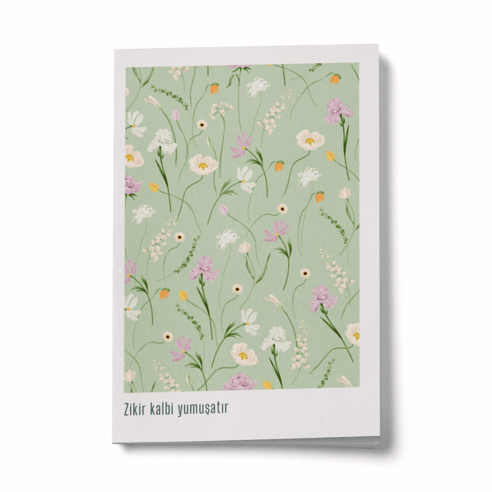 Zikir Kalbi Yumuşatır Mini Defter