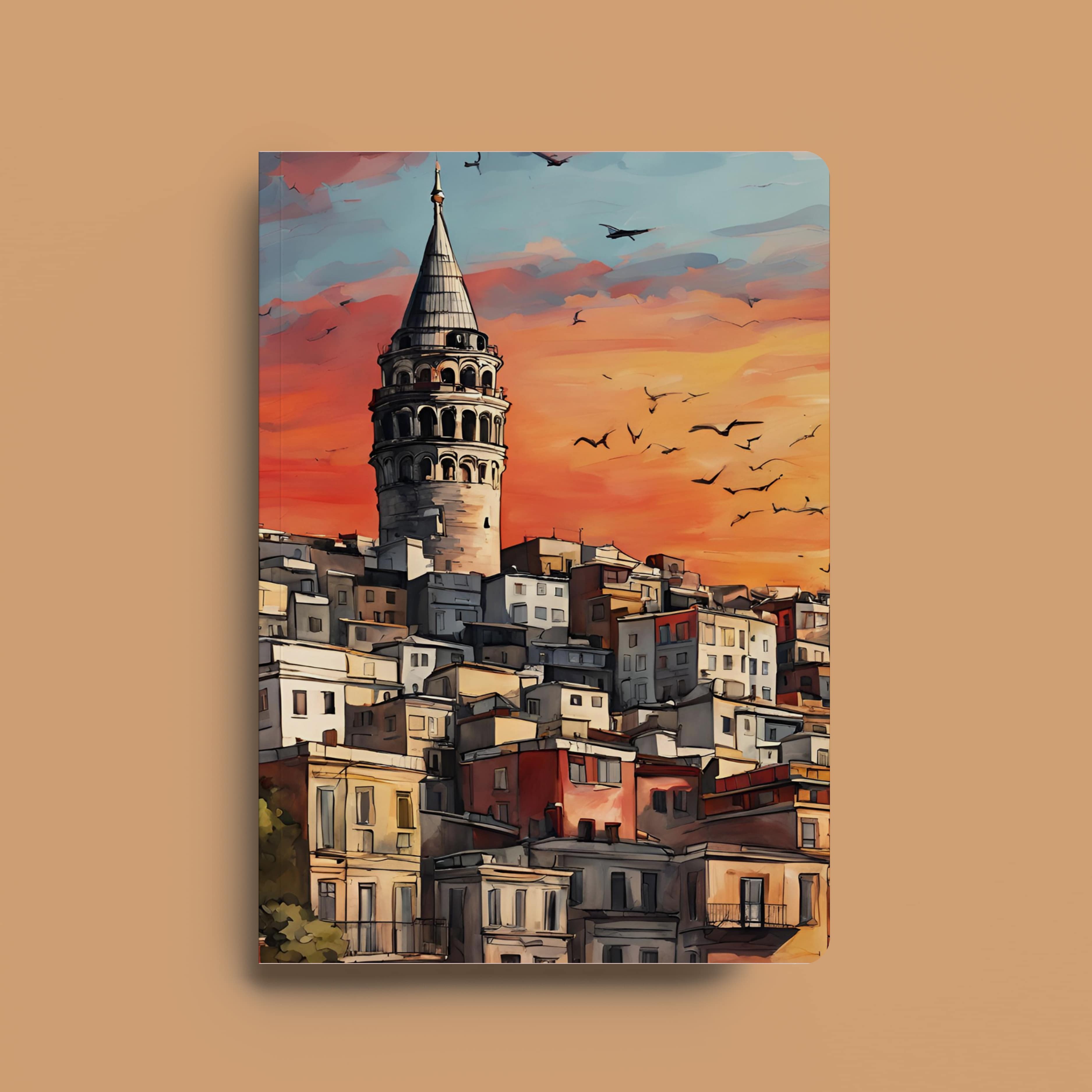 Galata Kulesi Akşamları Defter