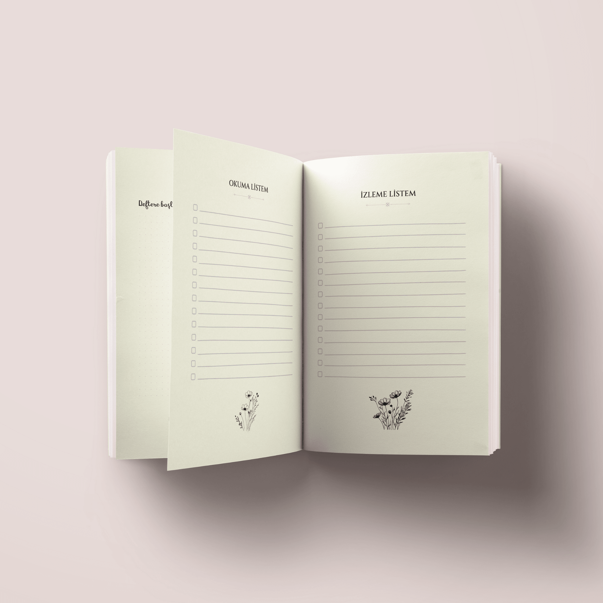 Bismillah Her Hayrın Başıdır İslami Defter (Ayet-Hadisli)