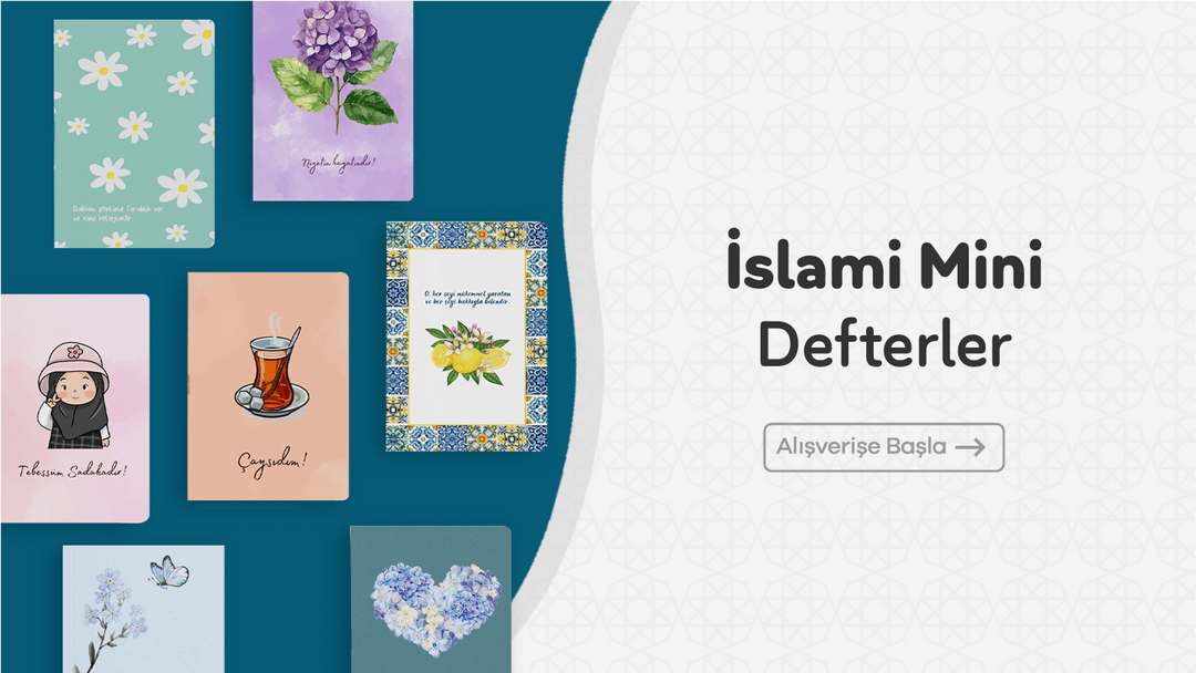 İslami Temalı Mini Defterler