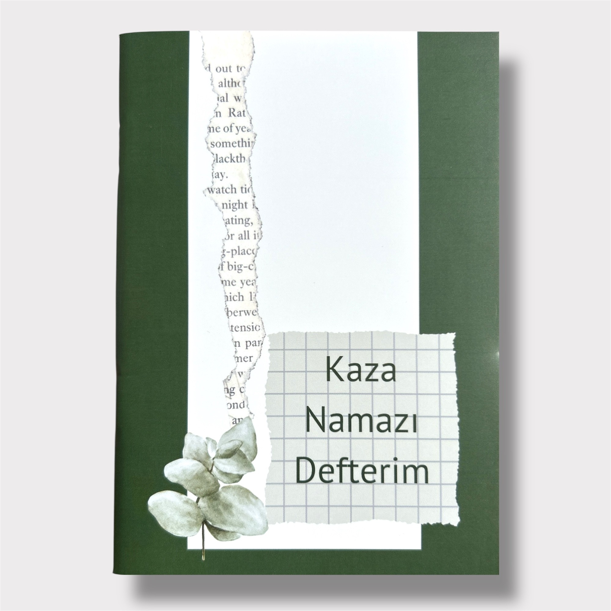 Kaza Namazı Defterim - Yeşil