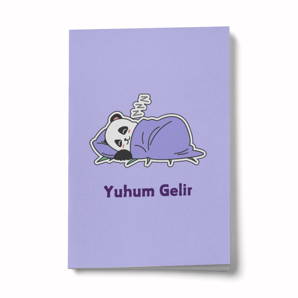 Panda Serisi - Yuhum Gelir Mini Defter