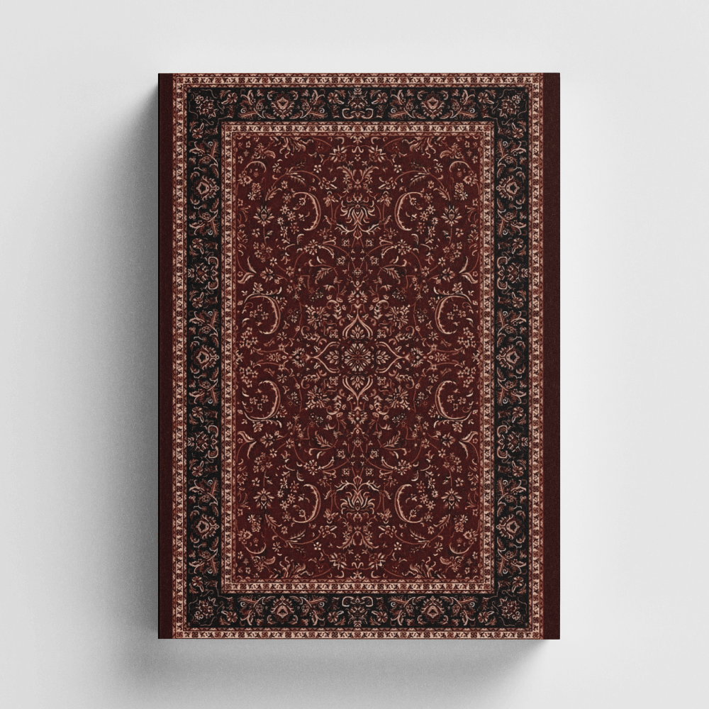 Etnik Desen Serisi 3 - Bordo Defter