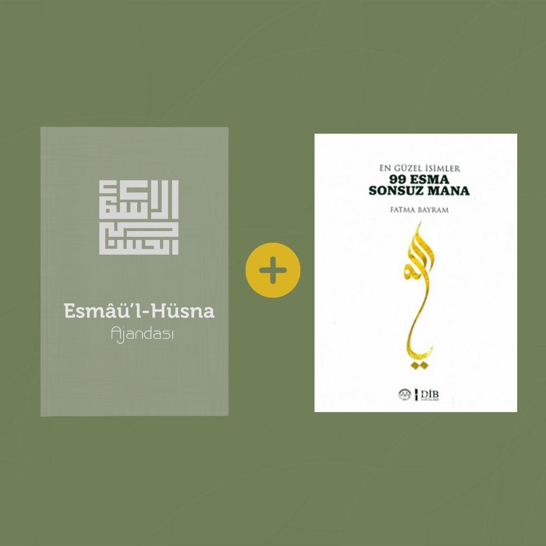 Fatma Bayram 2'li Esmaül Hüsna Seti (Yeşil + Kitap)