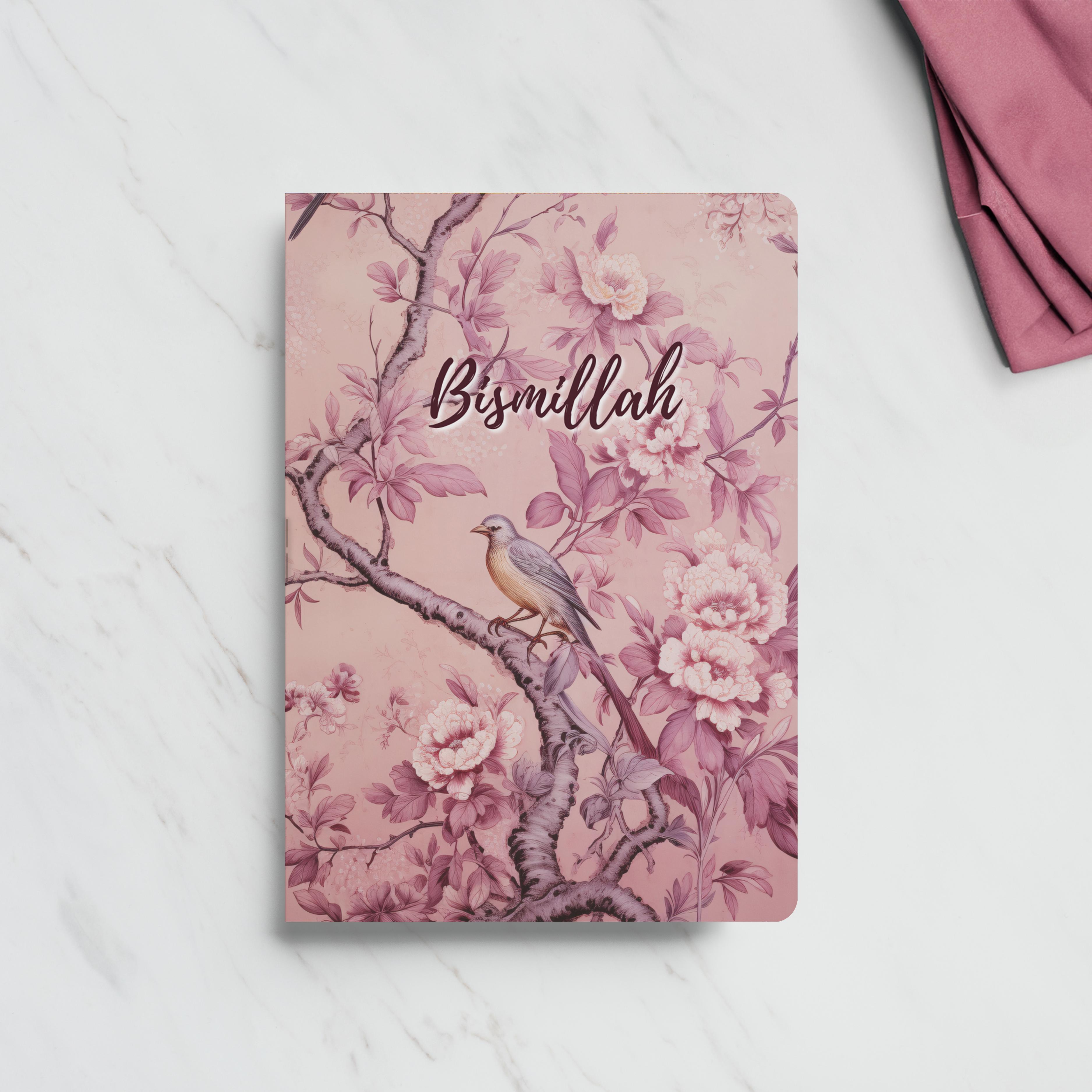 Sonsuzluk Dalları Mini Defter (Koyu Pembe)