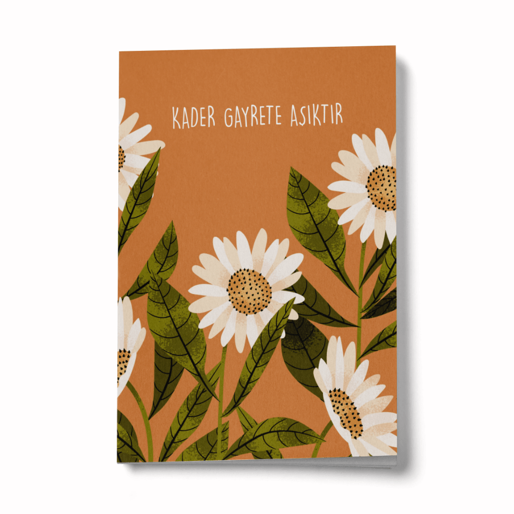 Kader Gayrete Aşıktır Mini Defter