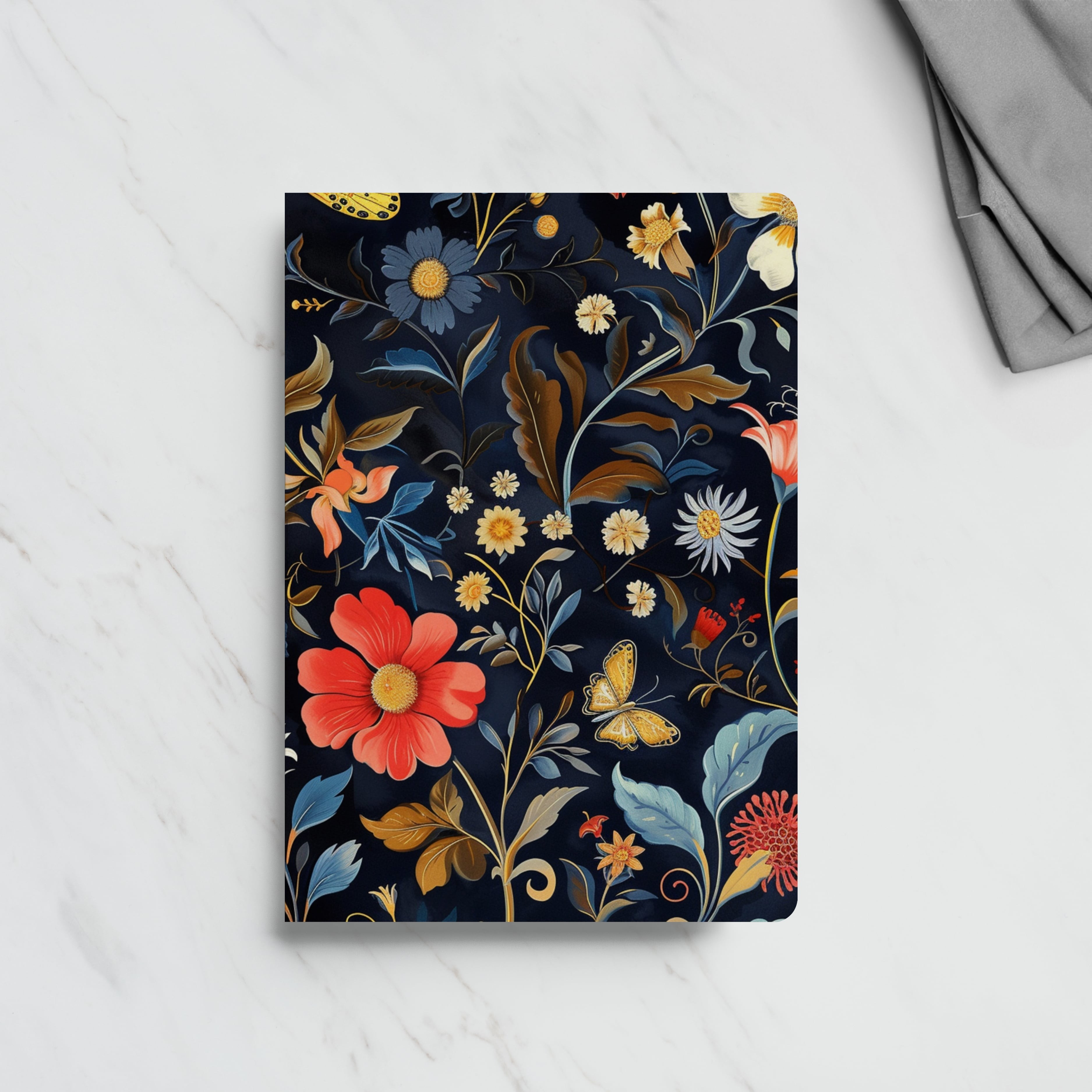 Uçuşan Fikirler Mini Defter (Lacivert)