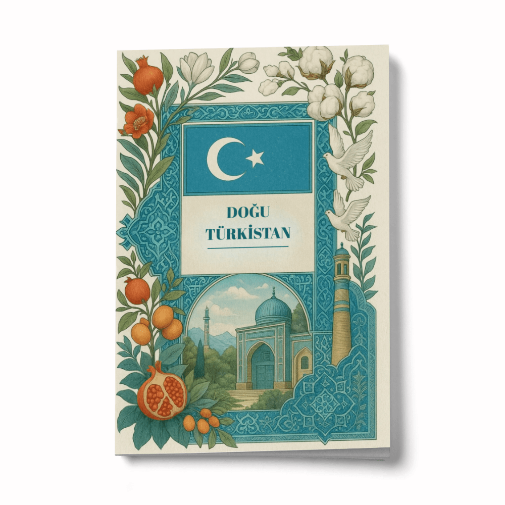 Kaşgar İd Kah Cami Doğu Türkistan Mini Defter