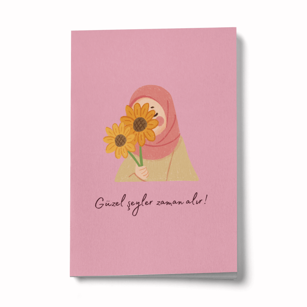 Güzel Şeyler Zaman Alır Mini Defter