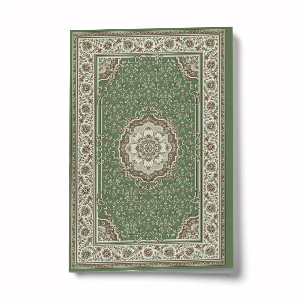 Etnik Desen Serisi 1 - Yeşil Mini Defter