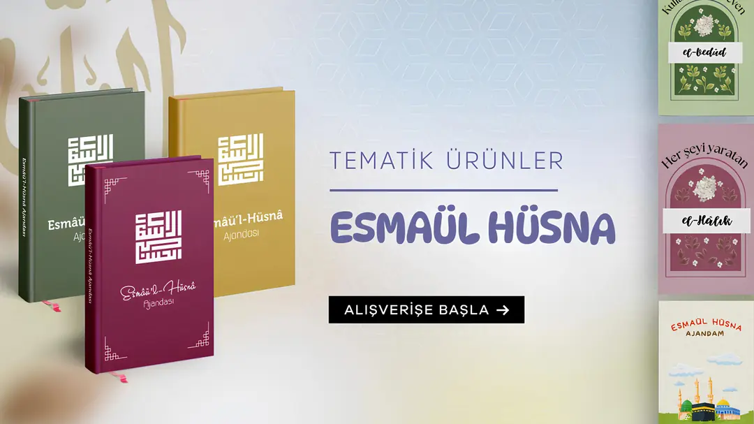 Esmaül Hüsna Temalı Ürünler