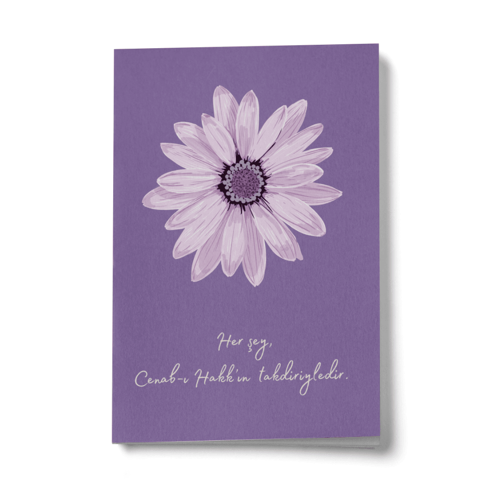Her Şey Cenab-ı Hakk'ın Takdiriyledir Mini Defter