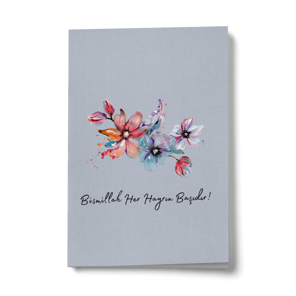 Bismillah Her Hayrın Başıdır Mini Defter