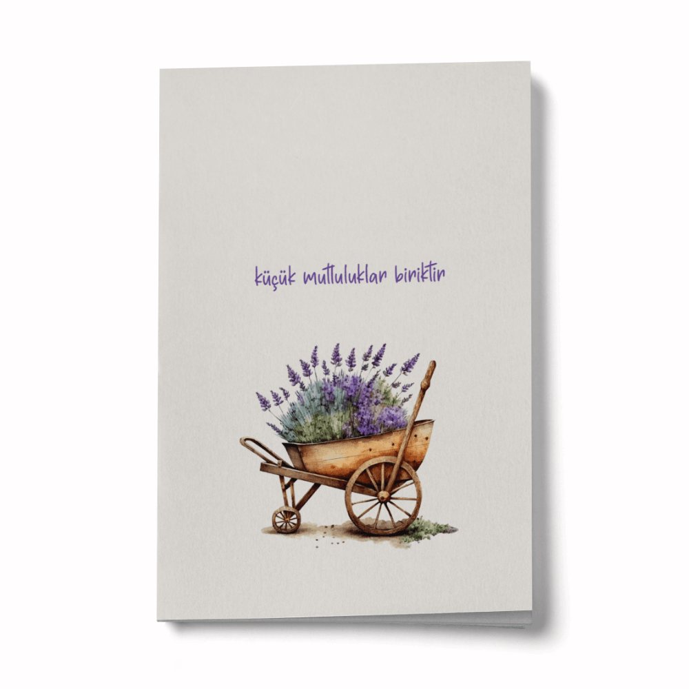 Küçük Mutluluklar Biriktir Mini Defter