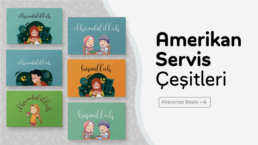 Hediyelik & Aksesuar > Amerikan Servis