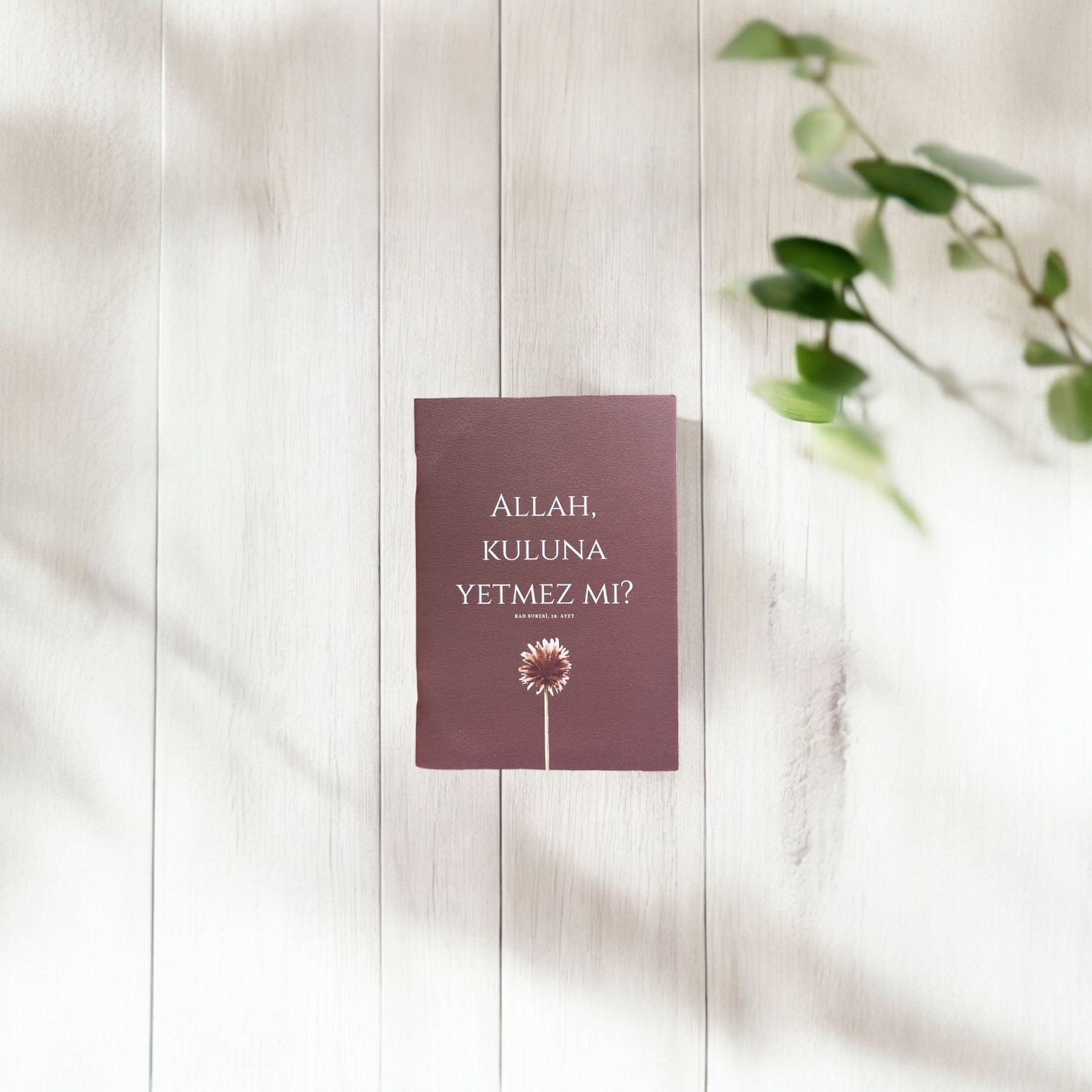 Allah Kuluna Yetmez Mi? Mini Defter