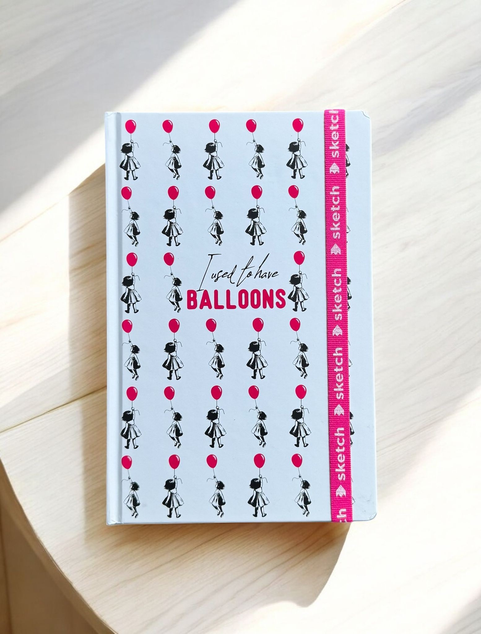 Baloons Sketch Ciltli Notebook