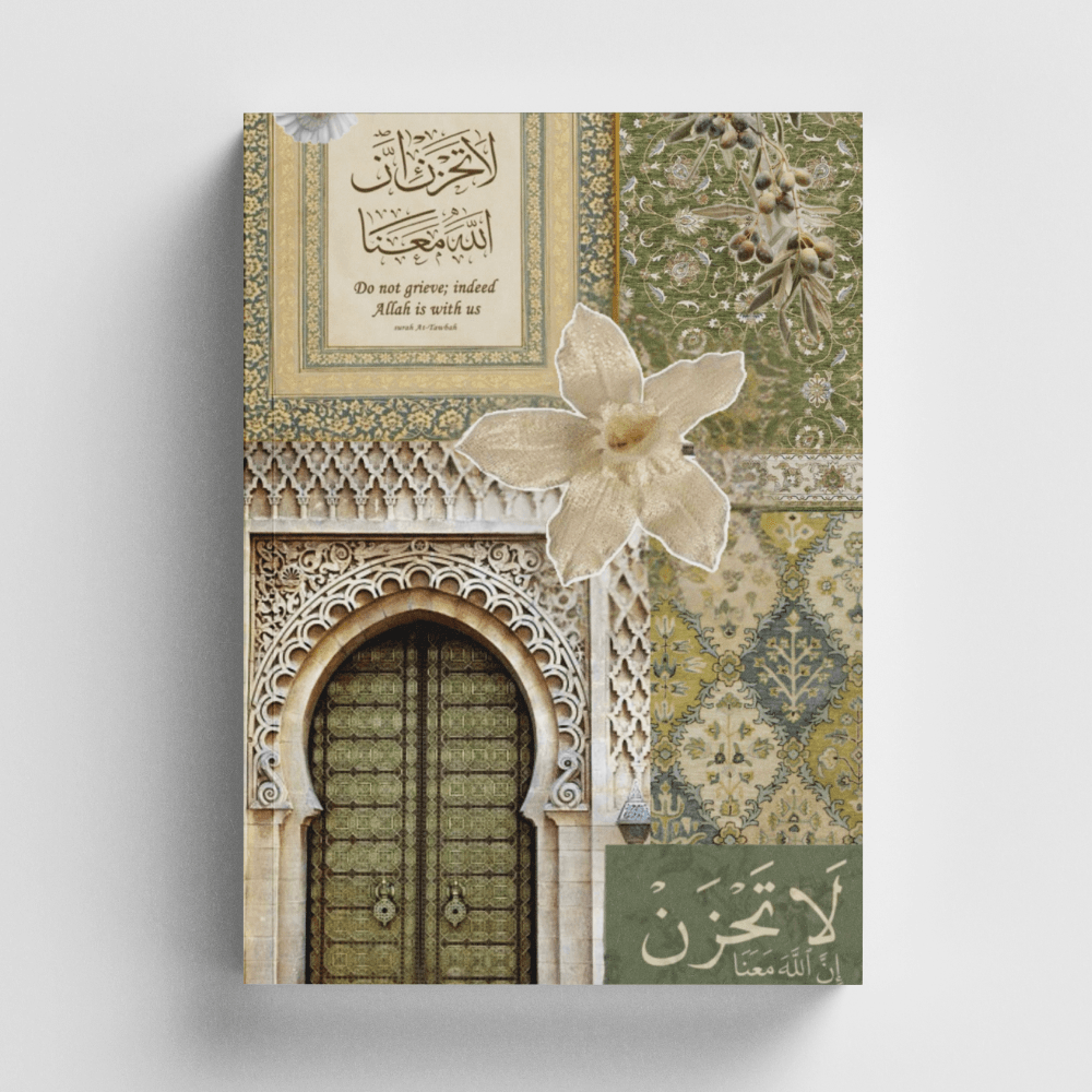 Kolaj Serisi 19- Üzülme Allah Bizimle Defter