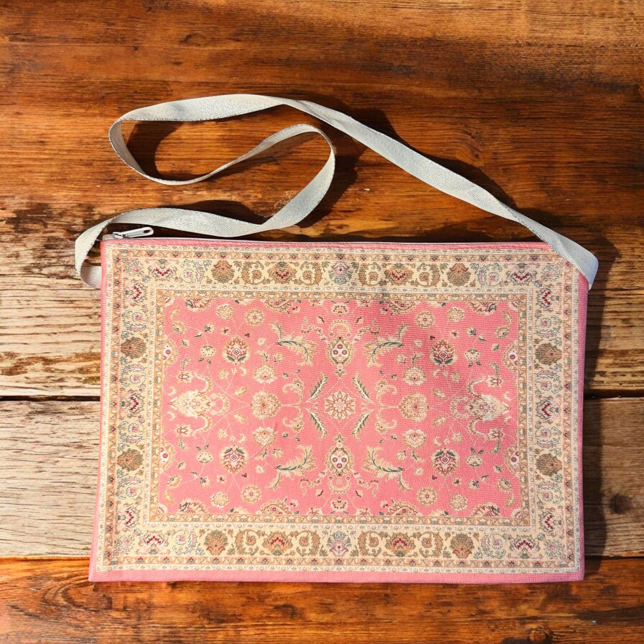 Etnik Desenli Kuran Çantası - Pembe
