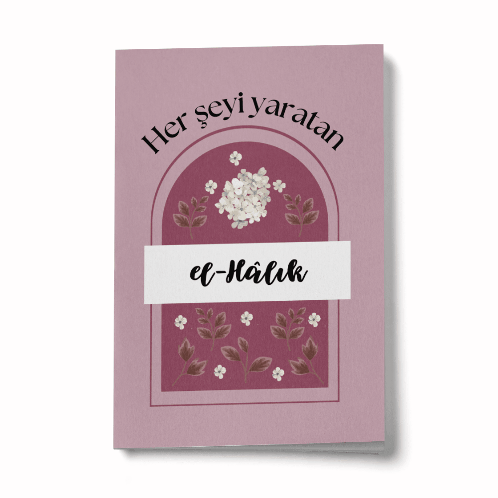 Esmaül Hüsna Serisi- El Halık Mini Defter