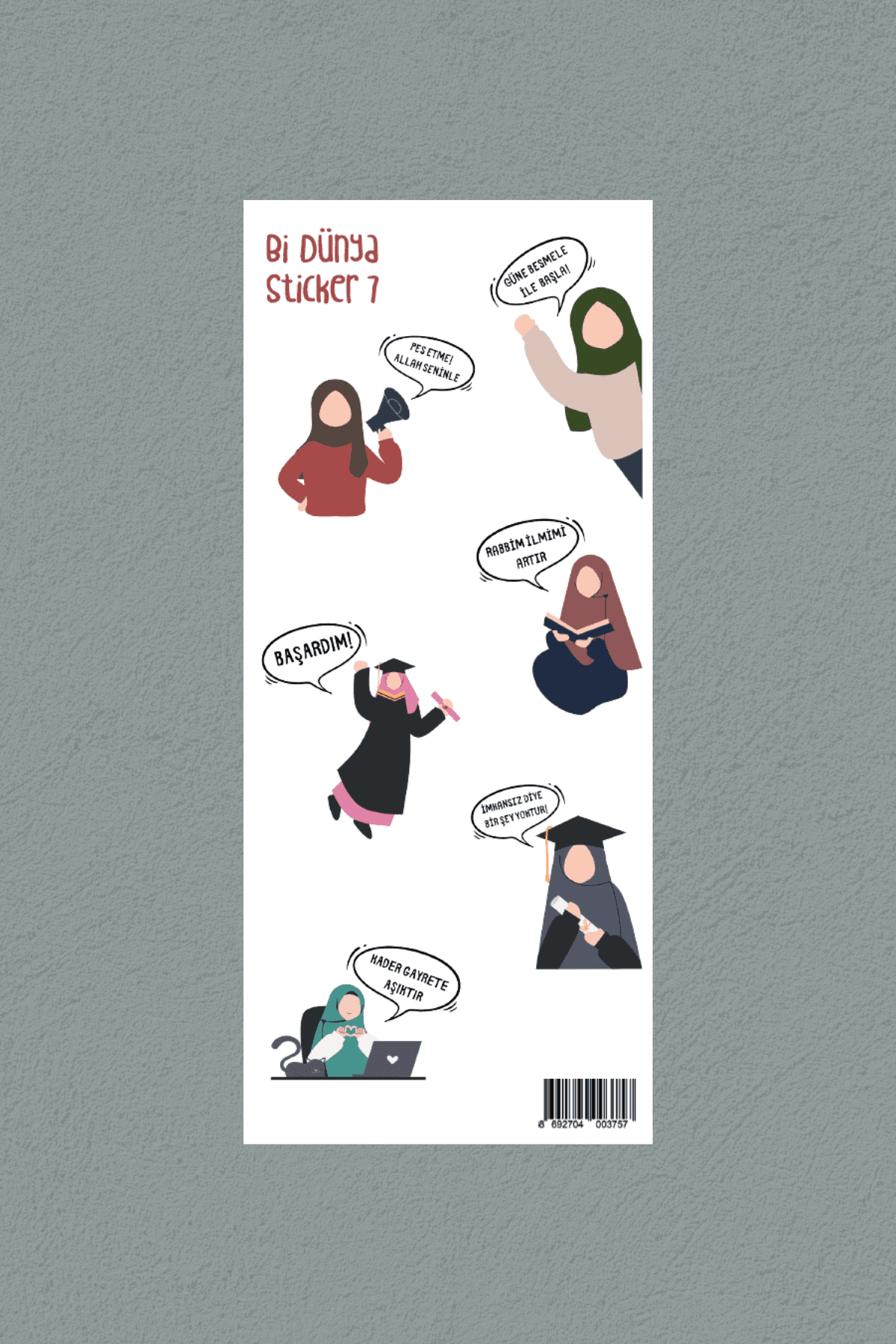 Hayal + Gayret + Tevekkül 3'lü Set M6-M7-M8