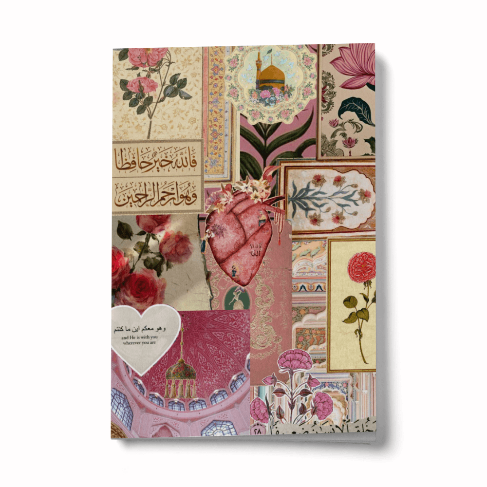 Kolaj Serisi 6 - Muhabbet Mini Defter