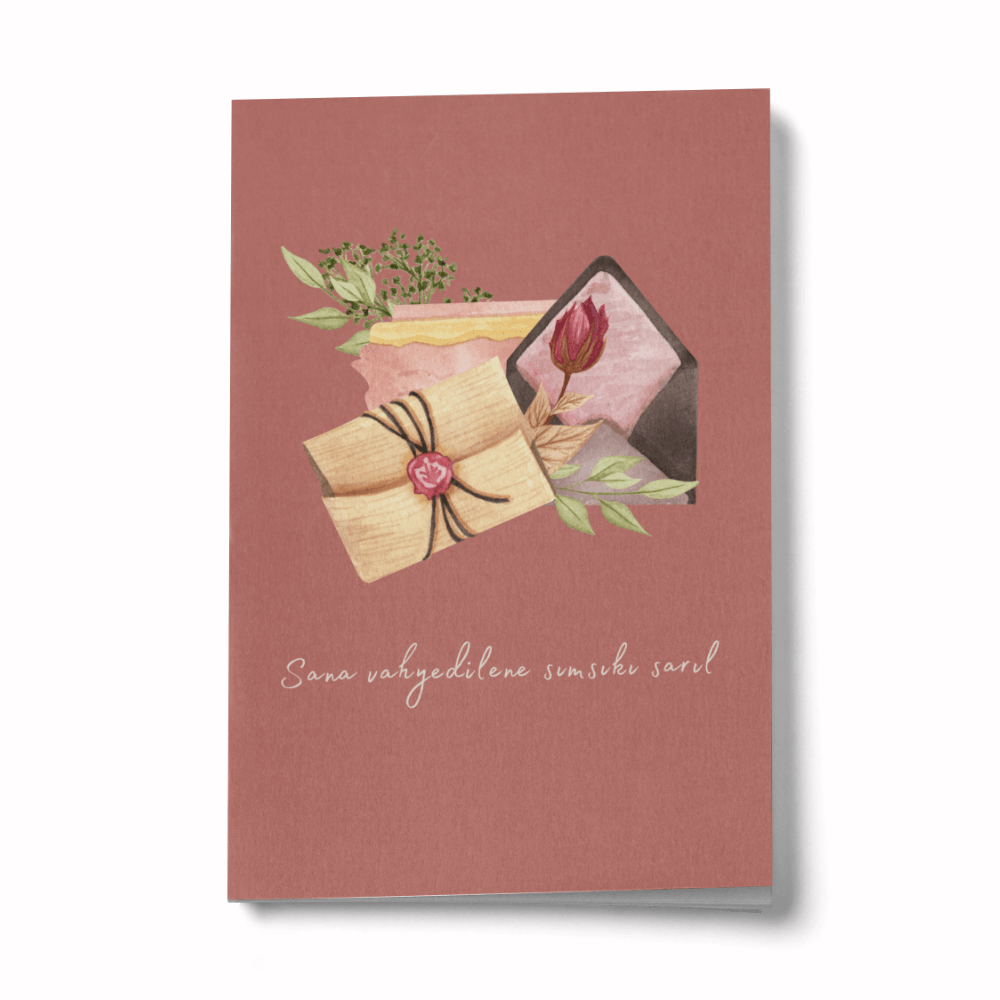 Sana Vahyedilene Sımsıkı Sarıl Mini Defter