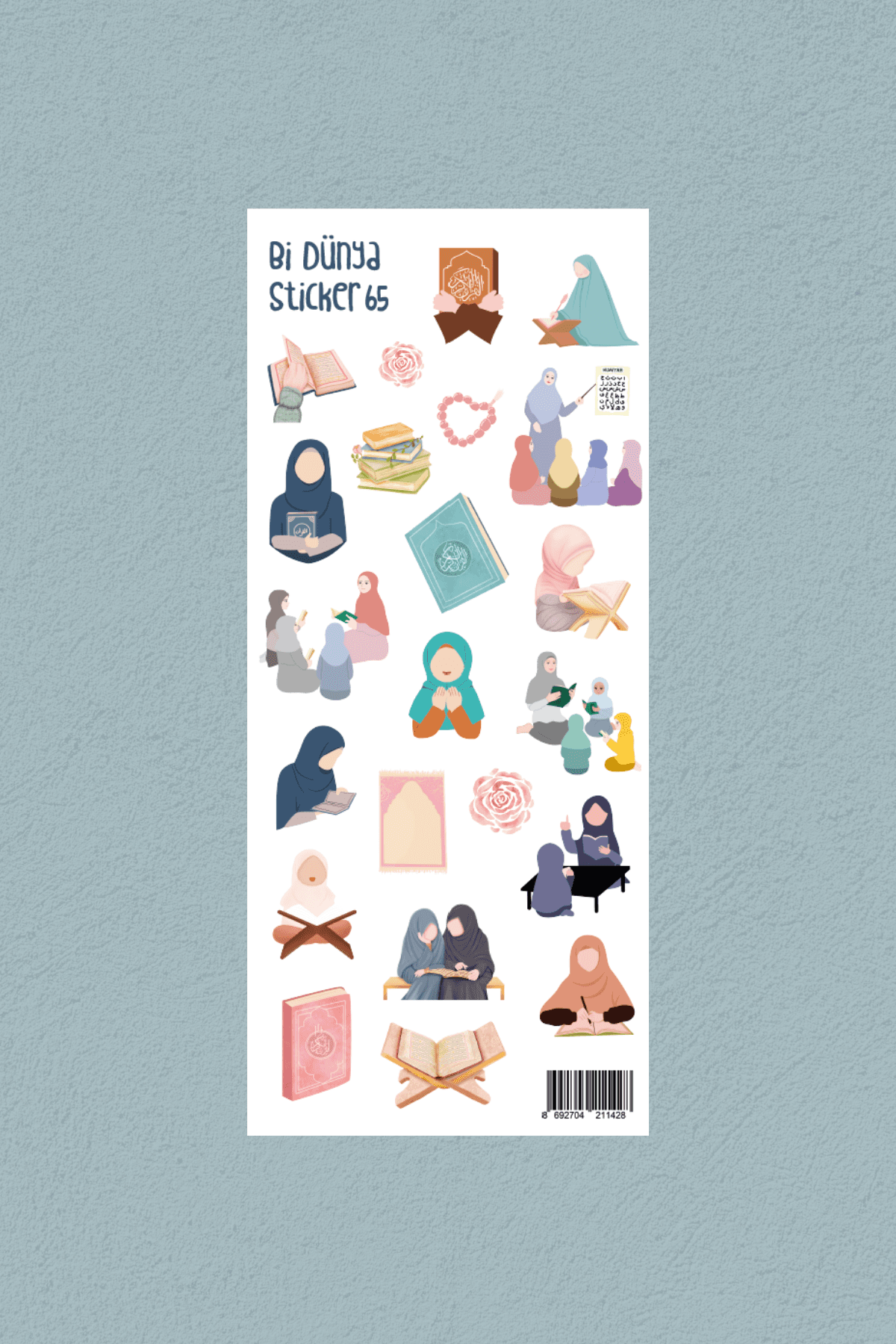 Hafız İslami 2'li Sticker Set
