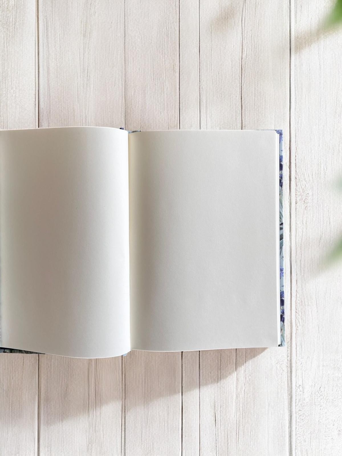 Ayçiçeği-Papatya Defter (Özel Kumaş Kapak)
