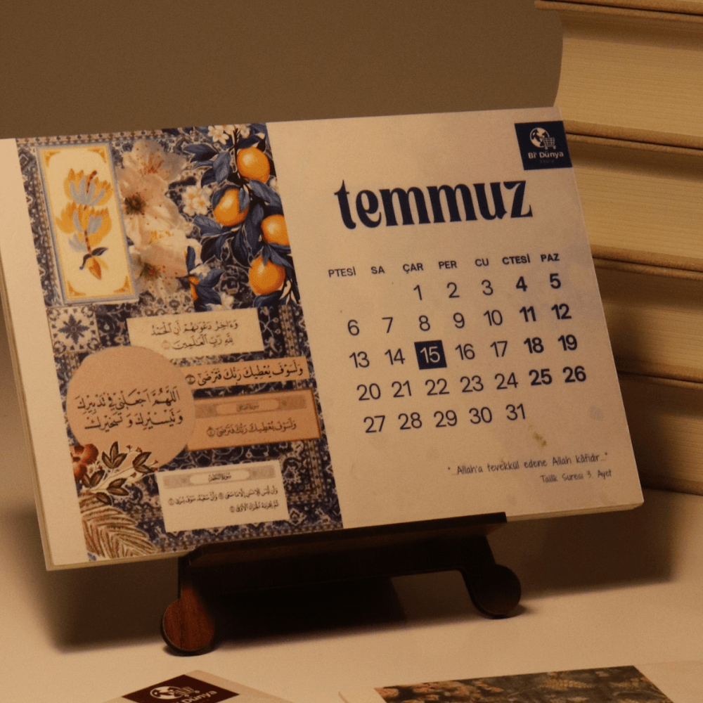 2026 Kolaj- Etnik Desen Takvimi (Hicri-Miladi)