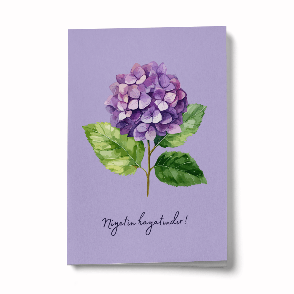 Niyetin Hayatındır Mini Defter