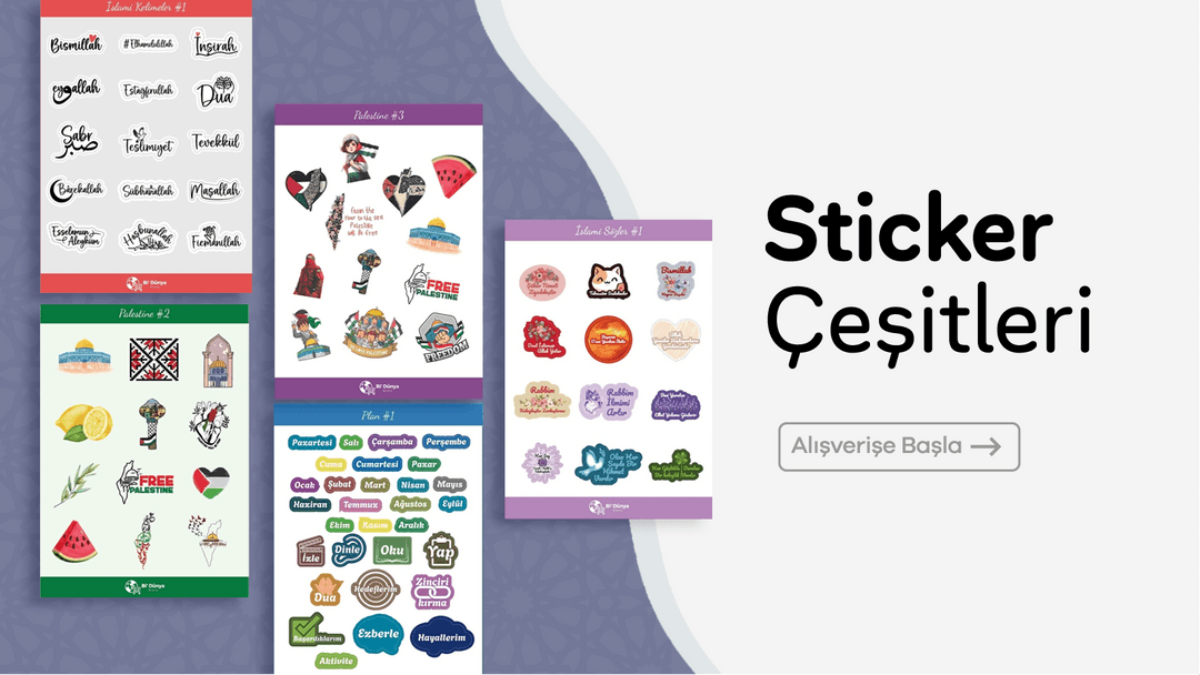 Kırtasiye ve Planlama > Sticker