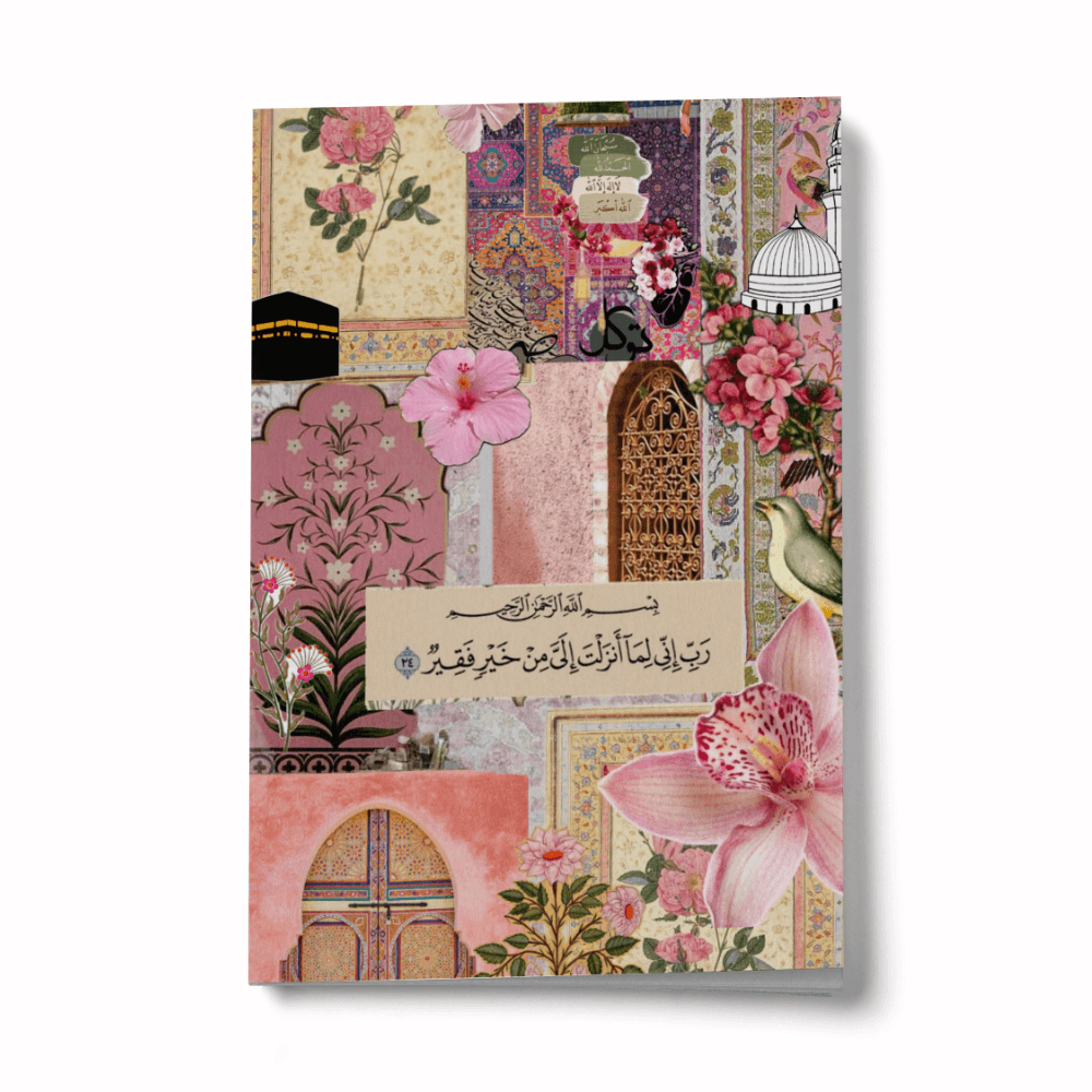 Kolaj Serisi 24 - Gönderilecek Her Hayra Muhtacım Mini Defter