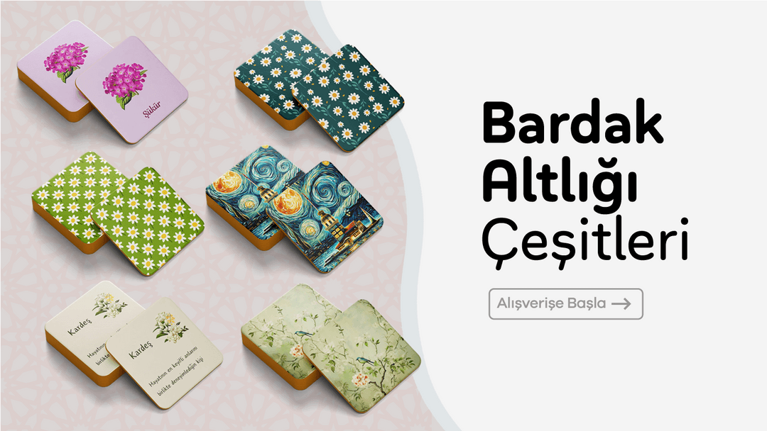 Hediyelik & Aksesuar > Bardak Altlığı