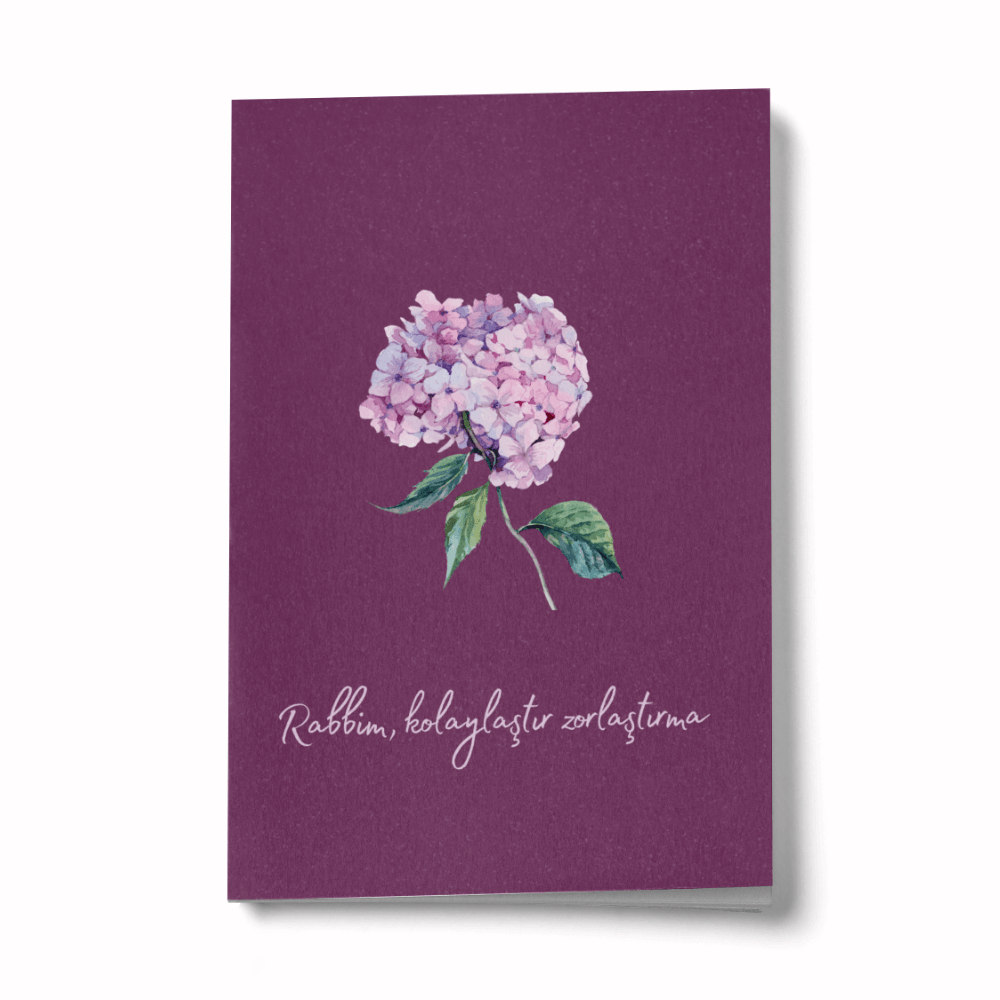 Rabbim Kolaylaştır Zorlaştırma Mini Defter