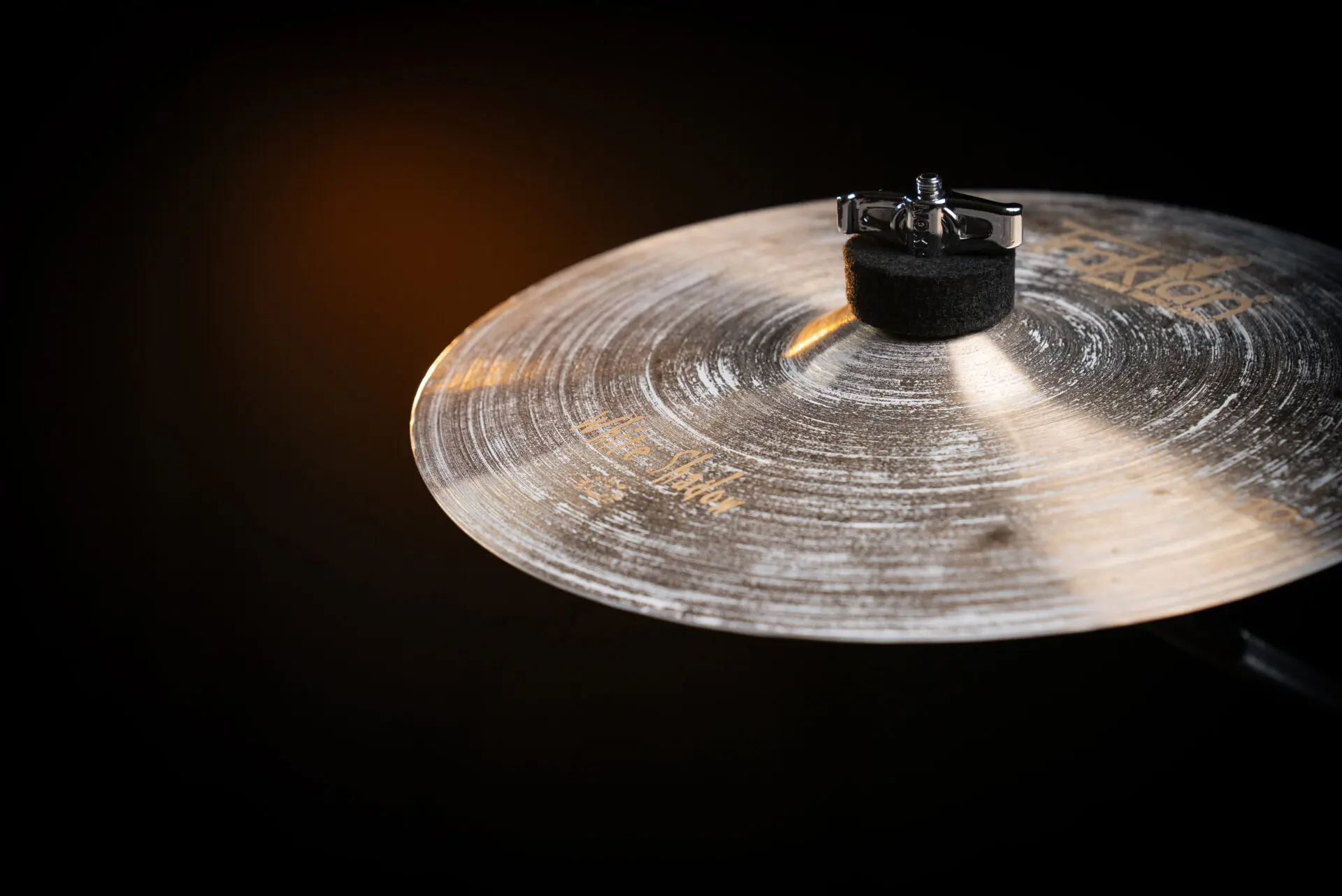 White Shadow Splash Cymbal | Trakian Cymbals