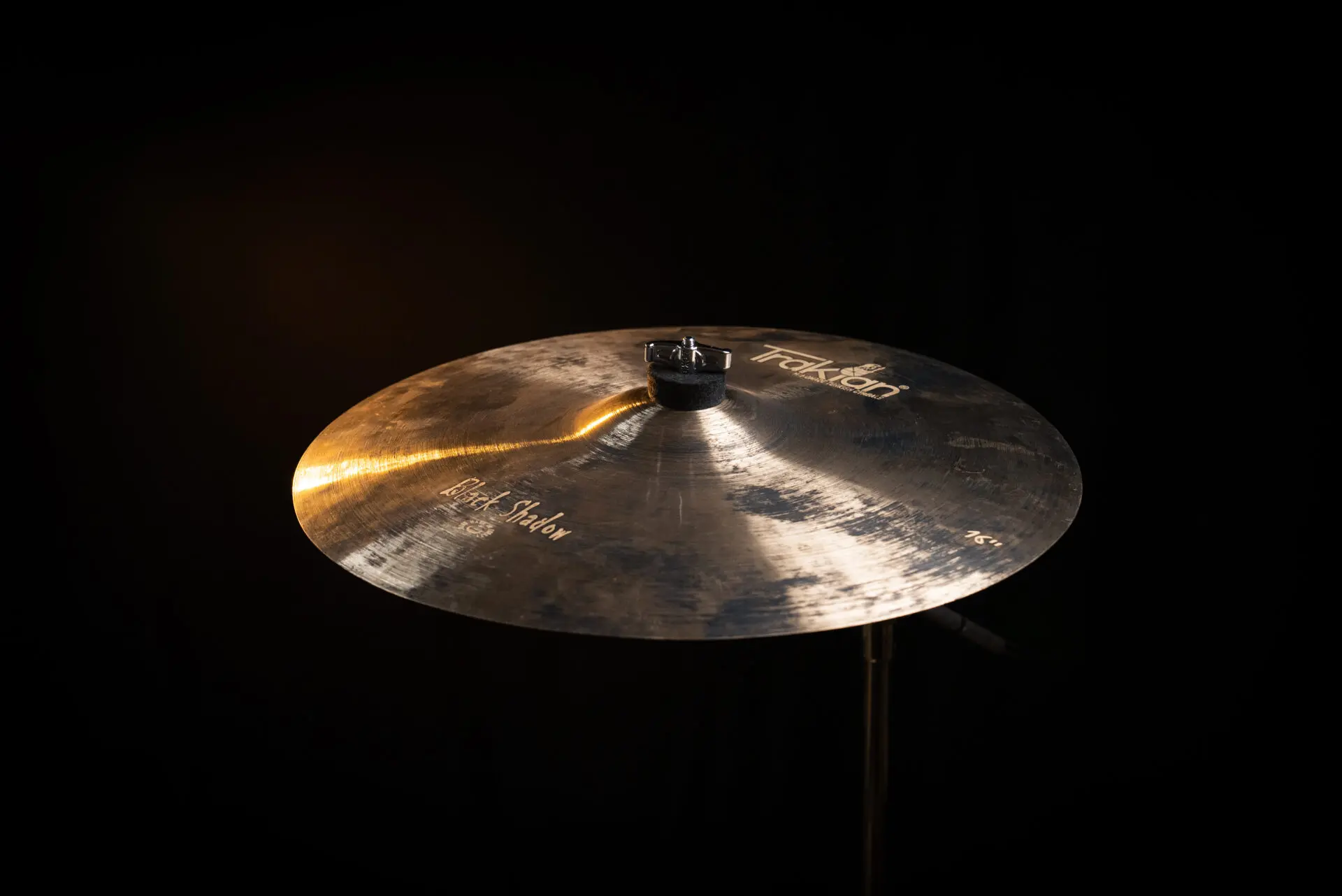 Black Shadow Series Crash | Hand-Hammered B20 Cymbals | Trakian
