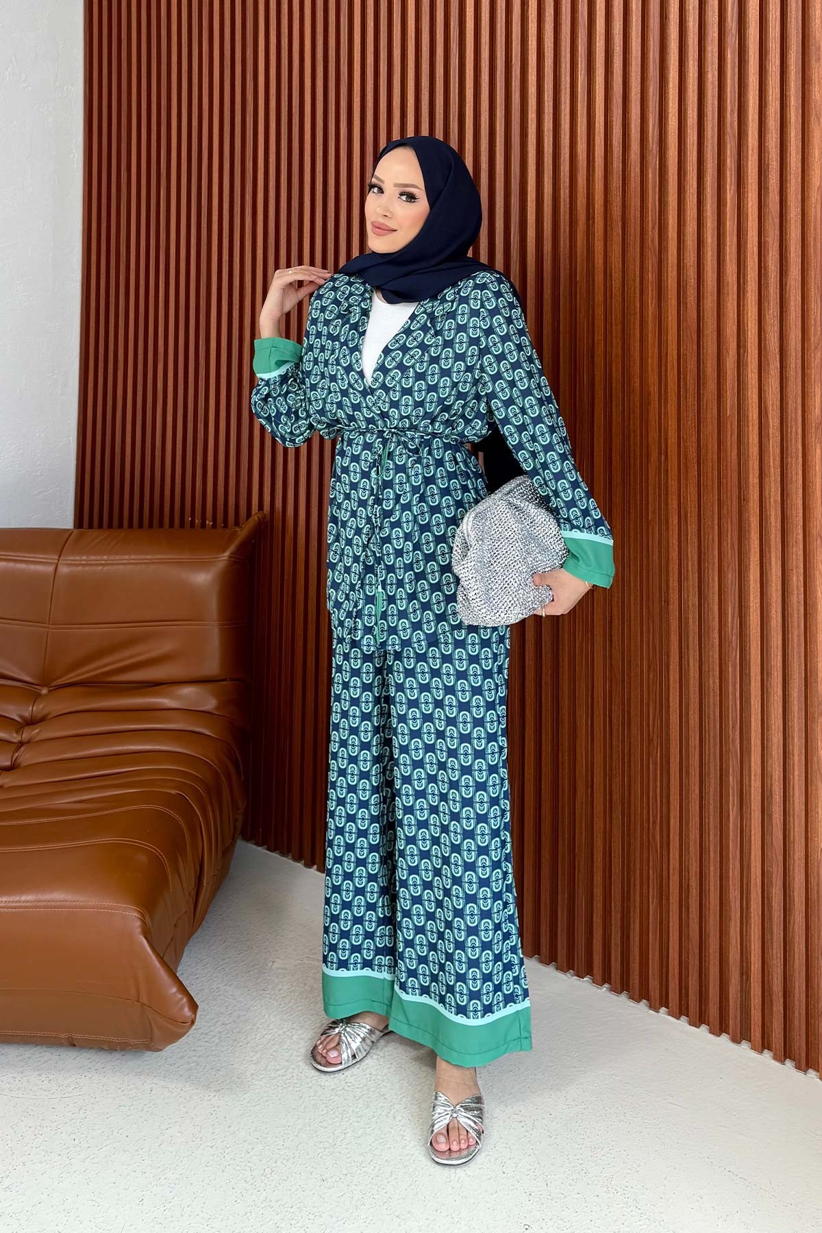 Baskı Desenli Takım 32-3590
