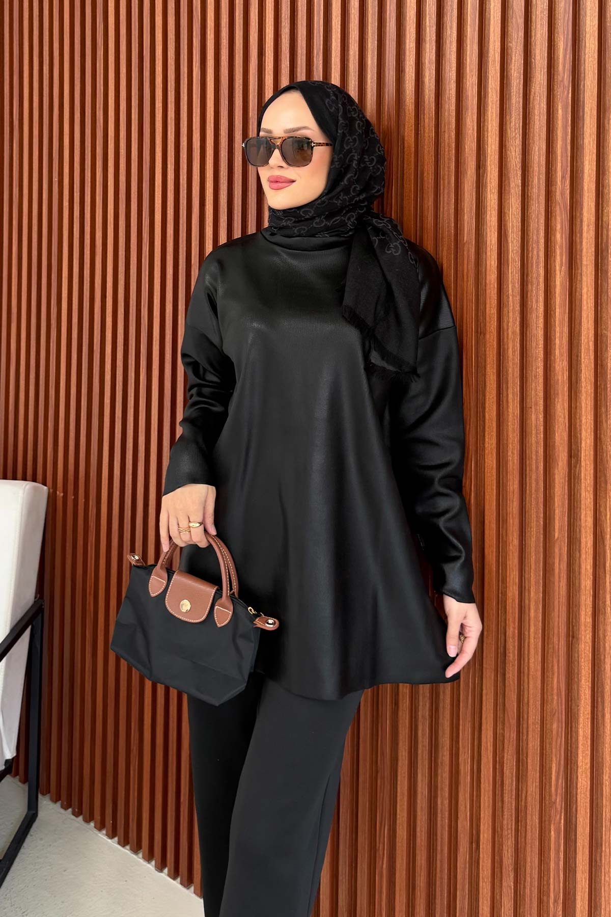 Varaklı Tunik 32-7040-3