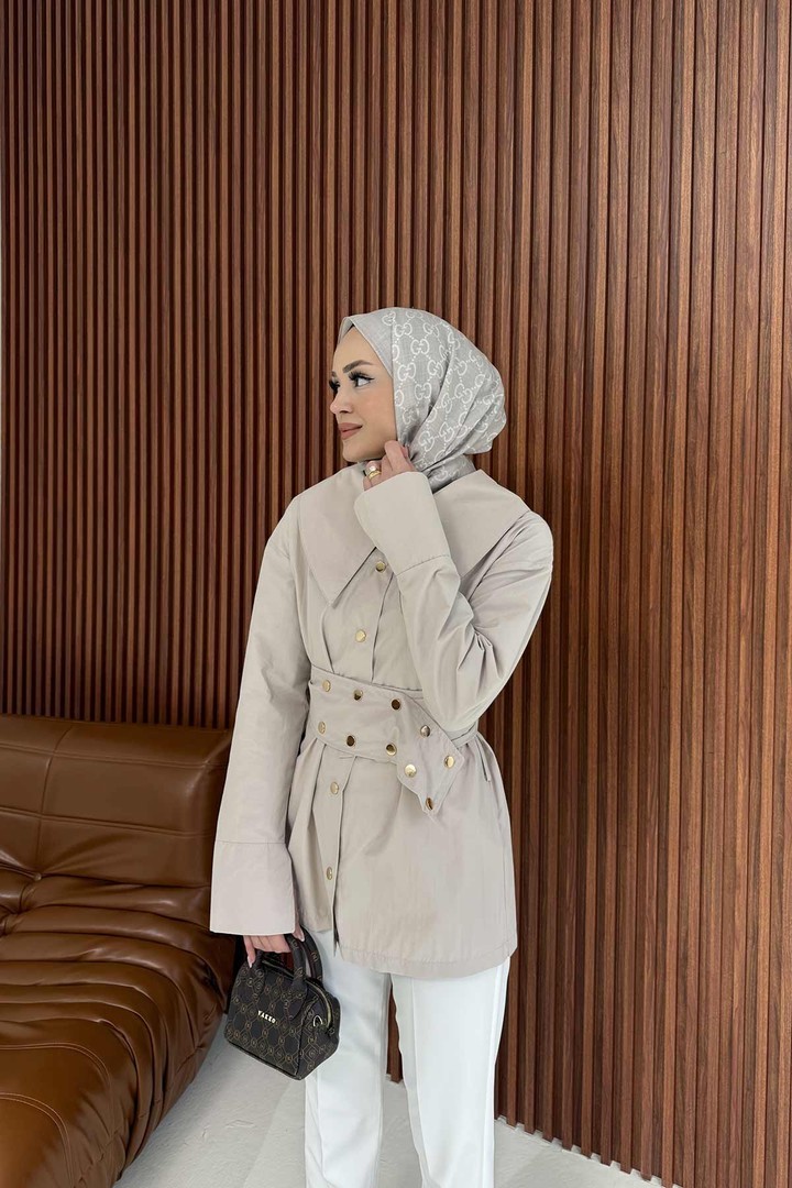 Çıtçıtlı Poplin Gömlek 3-2267
