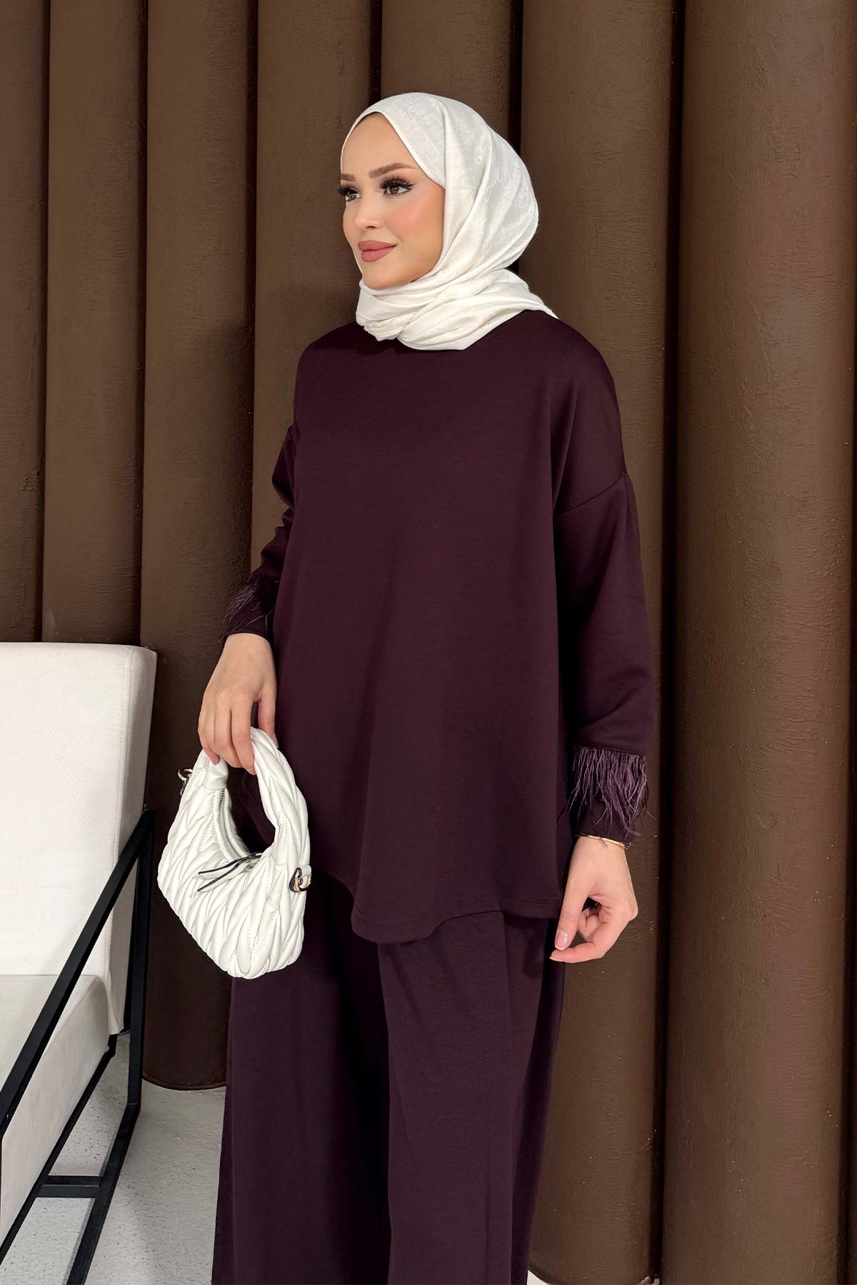 Tüylü Modal Takım 76-5506