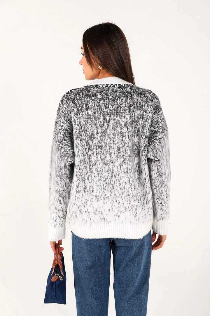 Desenli Triko Kazak 32-7011-1