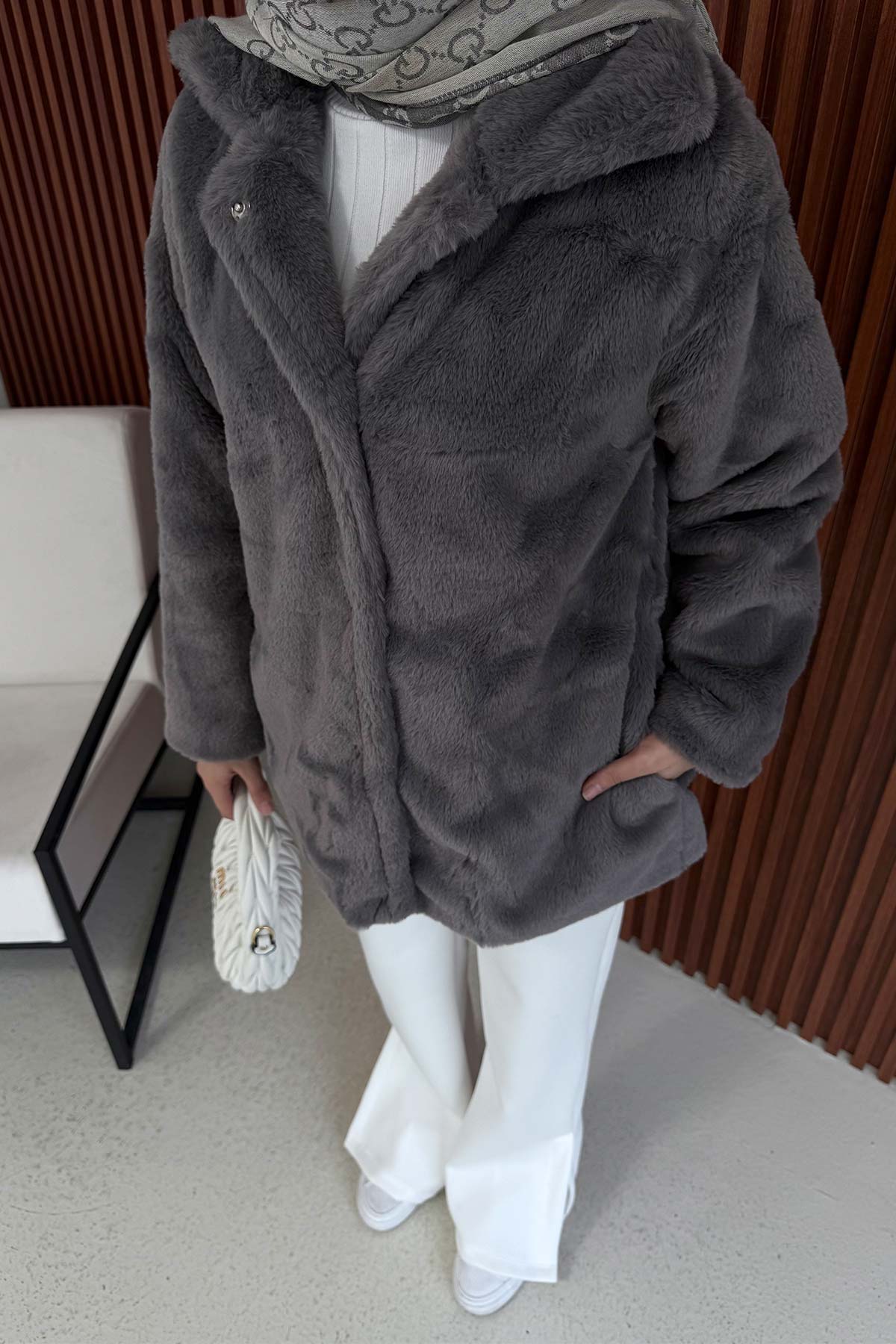 Suni Kürk Mont 32-2226-1