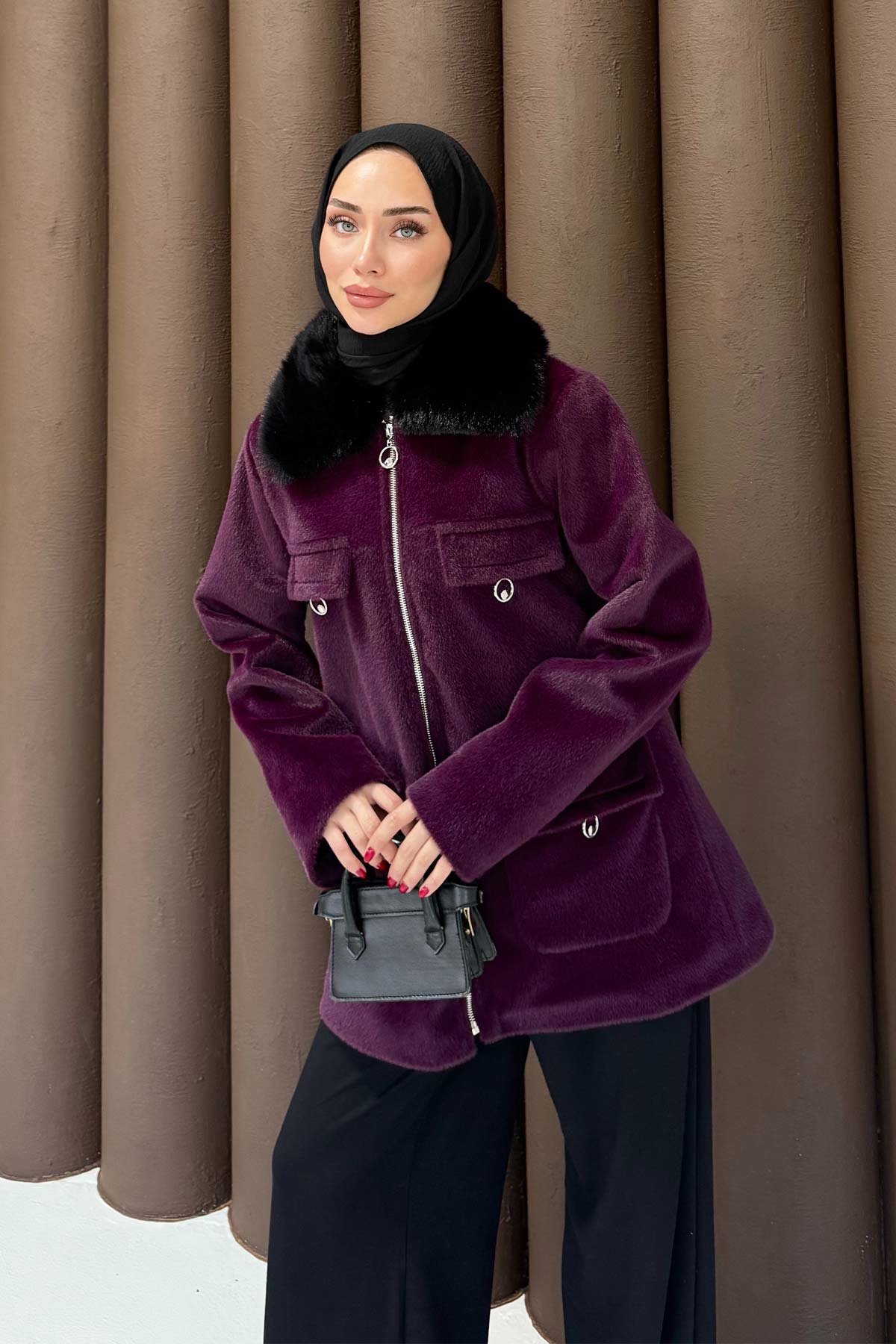 Kürklü Kısa Kaban 32-2501