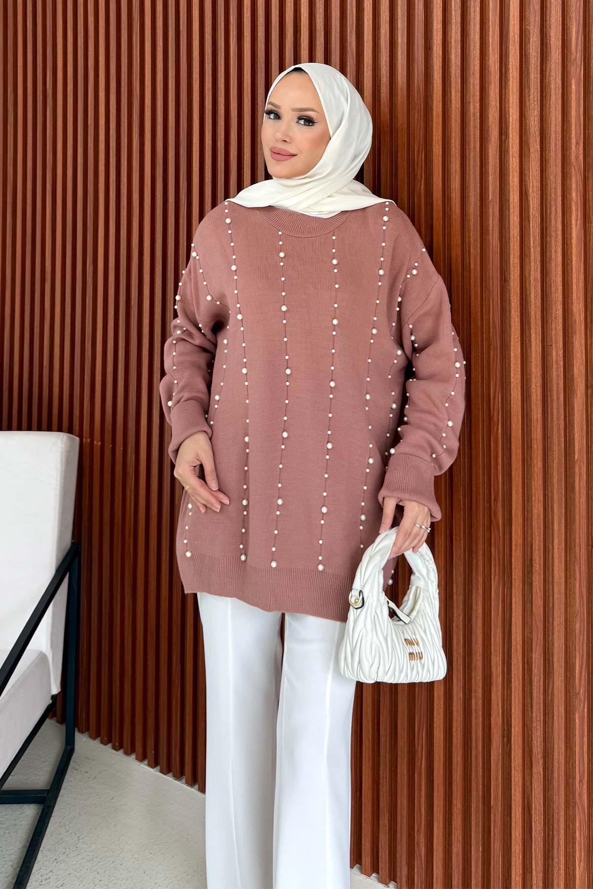 İncili Triko Kazak 32-7001-1