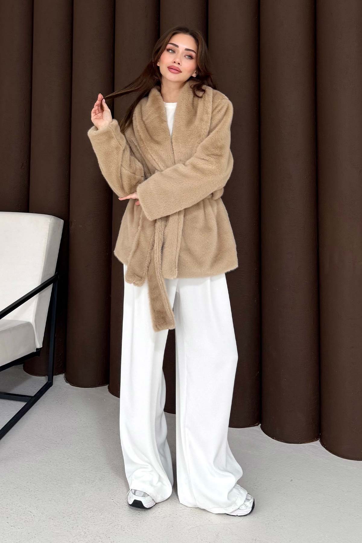 Kuşaklı Kürk Kaban 32-3713