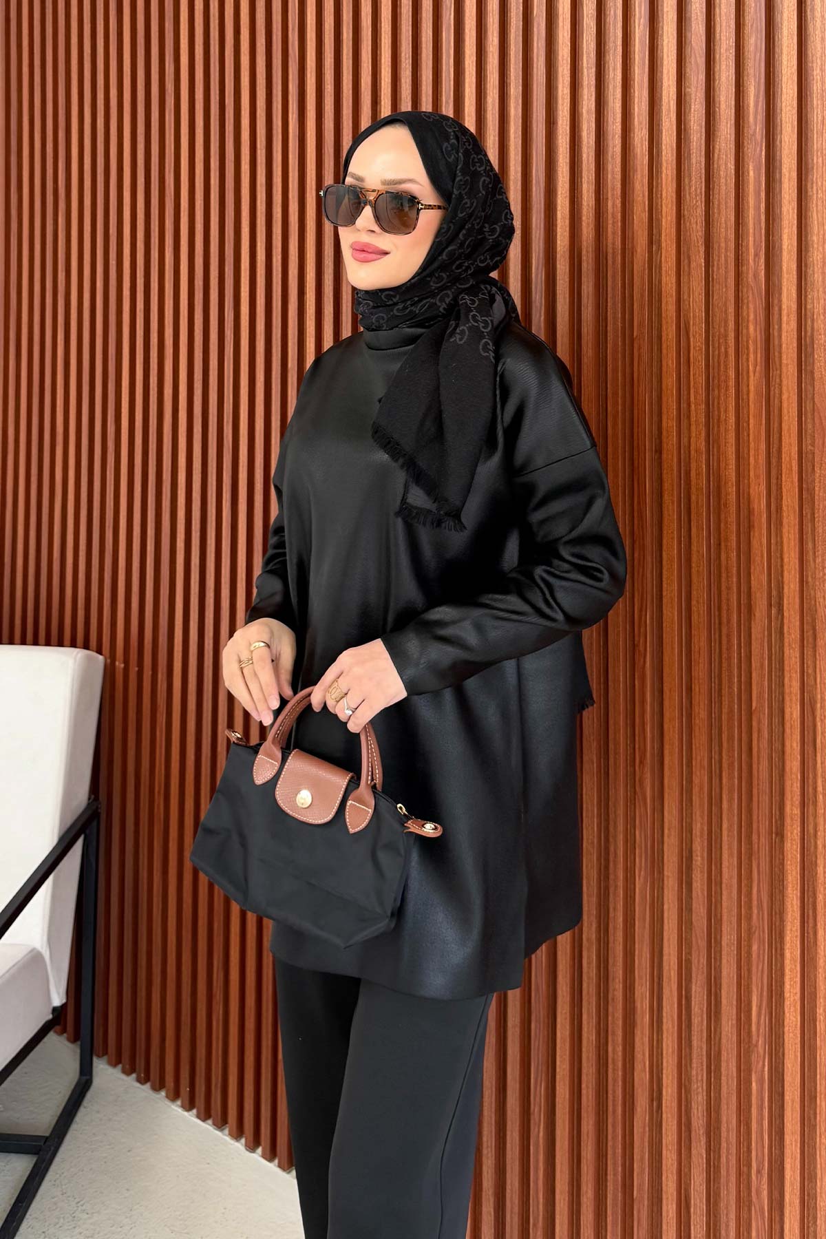 Varaklı Tunik 32-7040-3